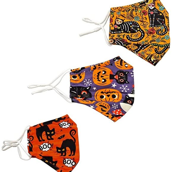 Happy Halloween Face Mask For Adults And Adolescents ,Breathable Dust Cloth Fabr - Picture 1 of 6